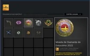 Conta Xerife, 3 Medalhas, Level 46 Steam, Level 16 GC