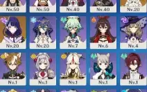 Conta AR 32 com Neuvillette, Shogun e Dehya