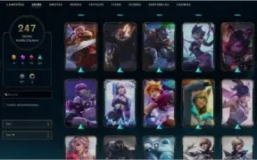 Conta League of Legends Prata 2, 248 Skins