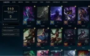 Conta League of Legends Prata 2, 248 Skins