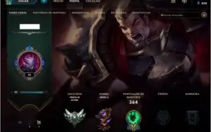 Lol conta 61 skins - unranked