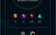 Conta League of Legends + Valorant, 337 skins lol