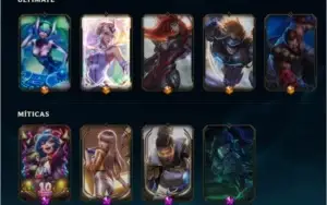Conta League of Legends + Valorant, 337 skins lol