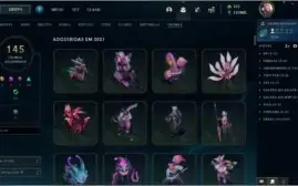 Conta Lol 900+ skins