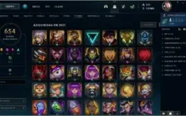 Conta Lol 900+ skins