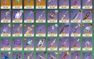 Conta Genshin Ar 56 / 10 Personagens 5* E 2 Bis