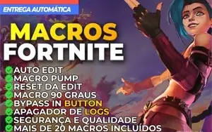 [Exclusivo] Macro para Fortnite | +20 Macros Inclusos