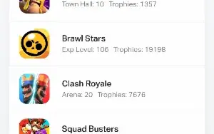 Conta Supercell ID com Brawl Stars/Clash Royale/COC