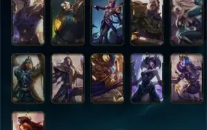 Conta com todas as skins, todas as PAX, alistar black, kayle