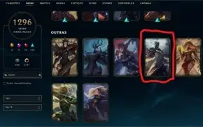 Conta com todas as skins, todas as PAX, alistar black, kayle