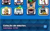 CONTA CLASH ROYALE NÍVEL 13 COM 16 CARTAS FULL E 5 ANOS
