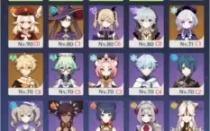 GENSHIN IMPACT, KLEE, ZHONGLI, MONA, XIAO PERFECT BUILD AR56