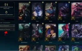 Conta smurf d4 62% WR com varias skins nos espólios