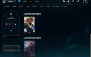 Conta bronze 1 com 1 vitoria ranked