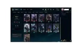 Conta lol - 461 Skins