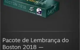 Caixa CS GO Boston 2018 — Cobblestone !