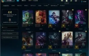 CONTA LEAGUE OF LEGENDS DIAMANTE 2