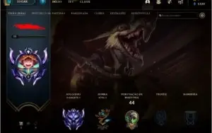 CONTA LEAGUE OF LEGENDS DIAMANTE 2