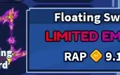Blade Ball Dual Dragon Slayer + Emote Floating Sword (SET)