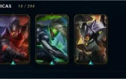 Conta Ouro 3 Com mais de 100 skins e todos os campeões