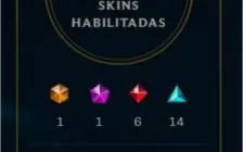 Conta Ouro 3 Com mais de 100 skins e todos os campeões