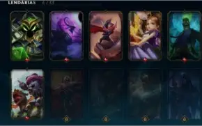 Conta Ouro 3 Com mais de 100 skins e todos os campeões