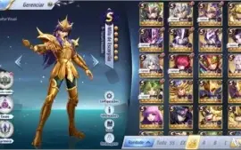SAINT SEIYA AWAKENING - Conta A52 - Monoceros - Lv 70