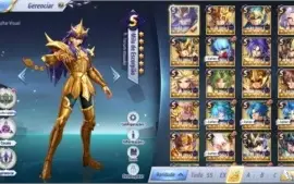 SAINT SEIYA AWAKENING - Conta A52 - Monoceros - Lv 70