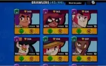 Conta brawl stars quase full