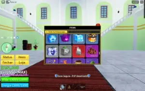 Conta lvl max de blox fruit