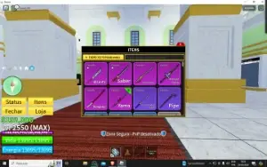 Conta lvl max de blox fruit