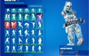 CONTA FORTNITE COM MAIS DE 126 SKINS,C/Salve o mundo