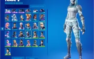 CONTA FORTNITE COM MAIS DE 126 SKINS,C/Salve o mundo