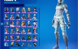 CONTA FORTNITE COM MAIS DE 126 SKINS,C/Salve o mundo