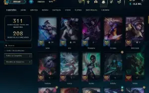 CONTA LOL- LVL 185 - 110 Champions - 49 Skins - FULL ACESSO