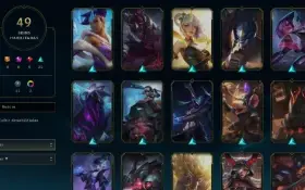 CONTA LOL- LVL 185 - 110 Champions - 49 Skins - FULL ACESSO