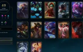 CONTA LOL- LVL 185 - 110 Champions - 49 Skins - FULL ACESSO