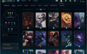 CONTA DIAMANTE 4       ***( 121 SKINS)***