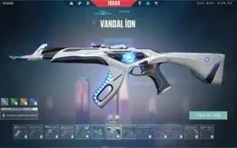 CONTA VALORANT PLATINA COM SKINS CARAS!!
