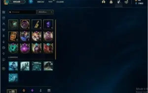 Conta lol gold 4 98skins