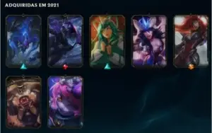 Conta Lol smurf 64% de Win rate