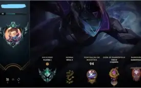 Conta Lol smurf 64% de Win rate