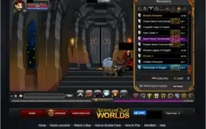Conta Adventure quest worlds lvl 95 Chrono corruptor, vot