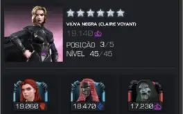 Conta Marvel Torneio de Campeões / MCOC