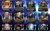 Conta Marvel Torneio de Campeões / MCOC