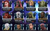 Conta Marvel Torneio de Campeões / MCOC