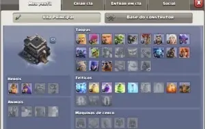 Conta de Clash of Clans cv9