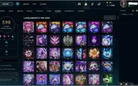 conta de league of legends