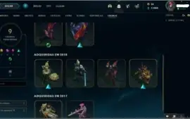 conta de league of legends