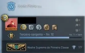CS GO SUPREMO LVL 16GC COM PRIME